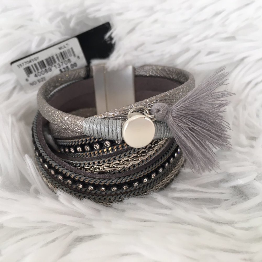 🎉HP🎉Design Lab Layered Cuff Bracelet